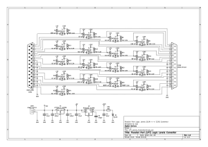 Parallel Port Logic Levels Convertor - Schematics