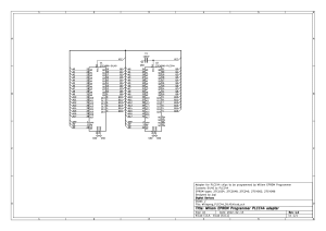 Willeprog DIL40 - PLCC44 Adapter - Schematics